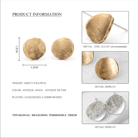 🌈 dainty earrings - Picture 2 of 5